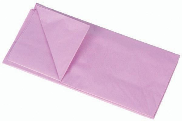 Lys Lilla Silkepapir 50 x 70 cm - 5 Ark til Gaveindpakning