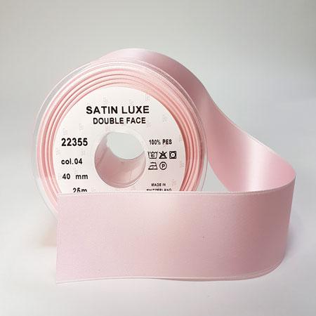 Satinbånd - Sart Lyserød 25 mm til Hobby og Pynt