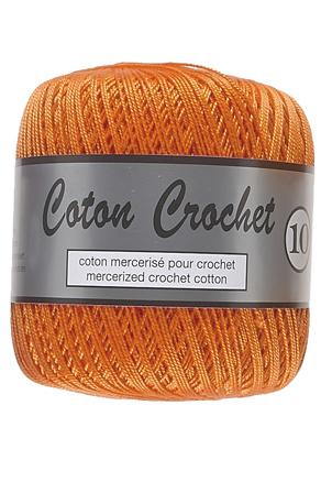 Merceriseret Bomuldsgarn Coton Crochet Lammy - Orange 041