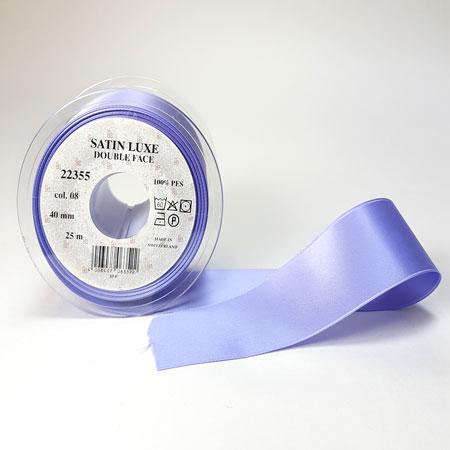 Lavendel Satin Bånd - 40 mm, Perfekt til Pynt og Hobby