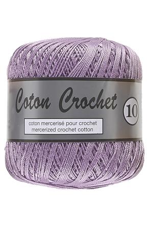 Merceriseret Bomuldsgarn Coton Crochet Lammy - Lilla 082