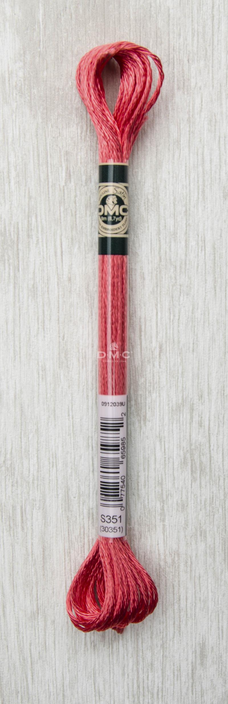 DMC Satin Floss Broderigarn Farve S351 - Hobbytilbehør