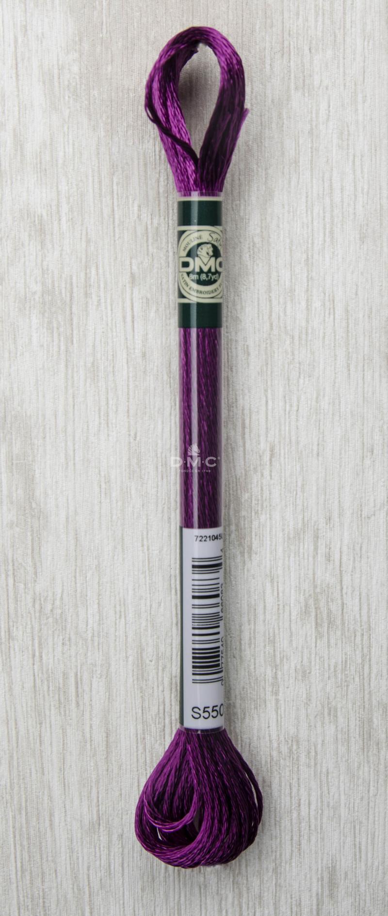 DMC Mouliné Satin Floss Broderigarn S550 - Glansfuld Kvalitet