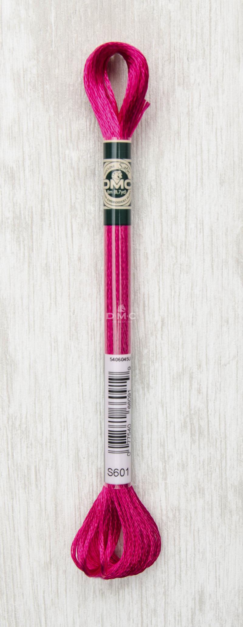 DMC Satin Floss Broderigarn Farve S601 - Skinnende Kvalitet