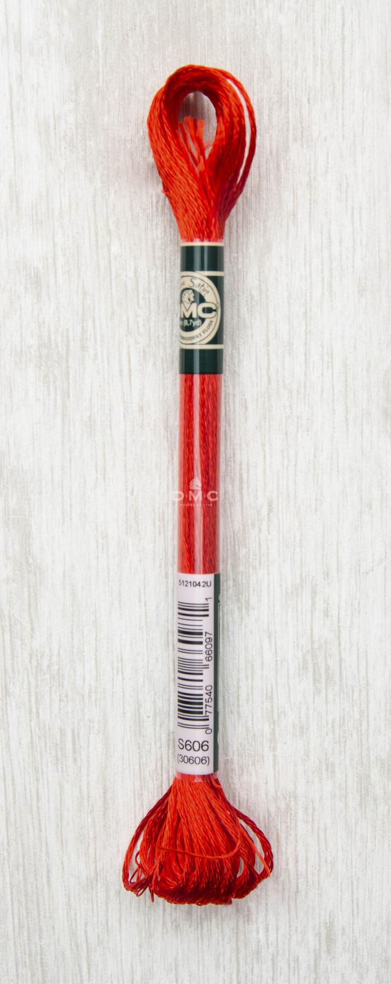 DMC Satin Floss Broderigarn Farve S606 - Hobbytilbehør