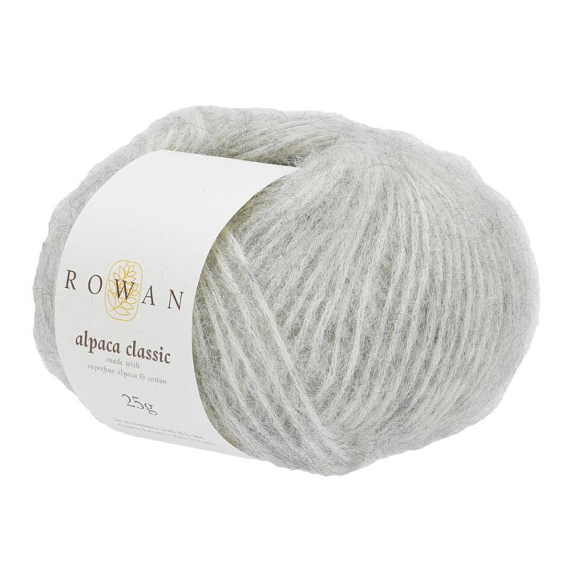 Rowan Alpaca Classic Garn fv 101 Melange - Luksuriøst valg