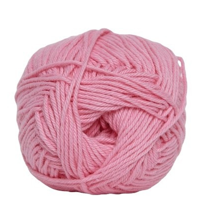 Cotton Nr. 8 Baby Lyserød Garn 50g - Niah Design