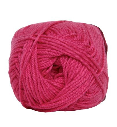Cotton Nr. 8 i Pink - 50 g fra Niah Design