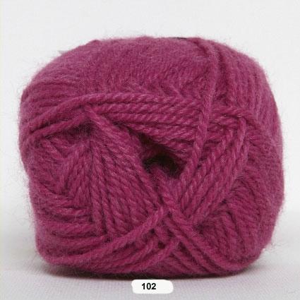 Akrylgarn Jette Hjertegarn - Fv 102 Pink på tilbud!