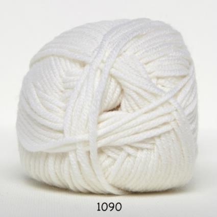 Hjertegarn Extrafine Merino 90 - Garn i Hvid, Fv 1090