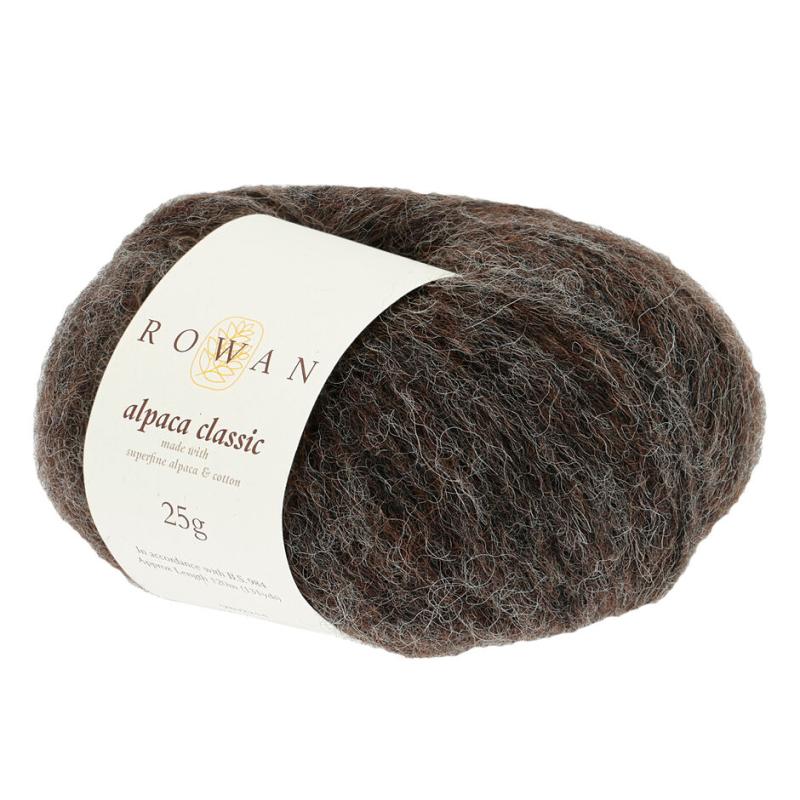 Rowan Alpaca Classic Garn fv 117 Sierra Melange