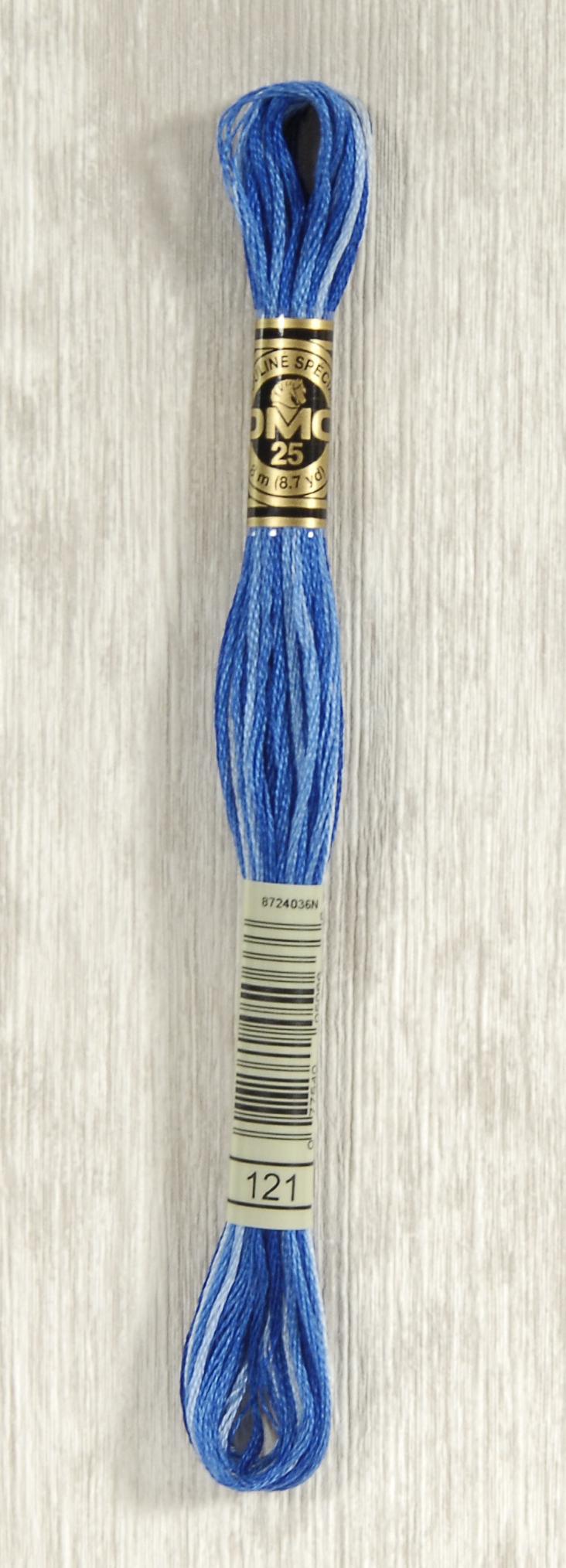 DMC Mouliné Flerfarvet Broderigarn Farve 121 - Fantastisk Tilbud!