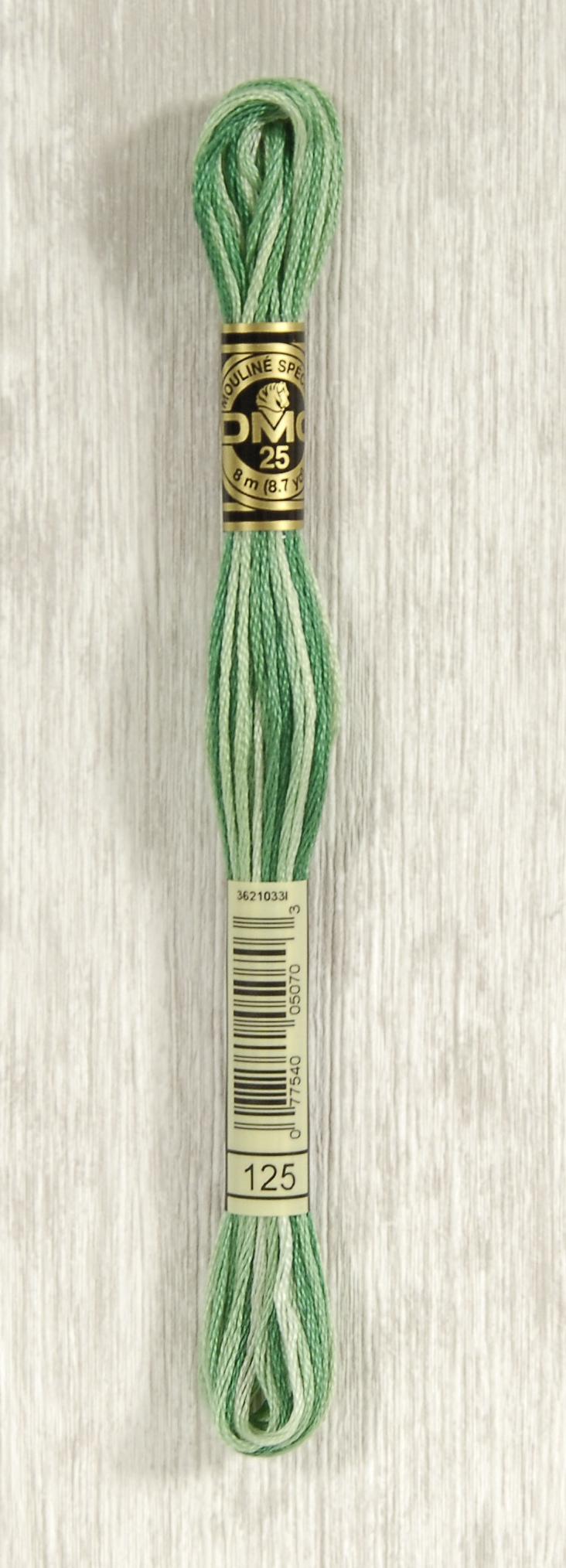 DMC Mouliné Flerfarvet Broderigarn Farve 125 - Tilbud!