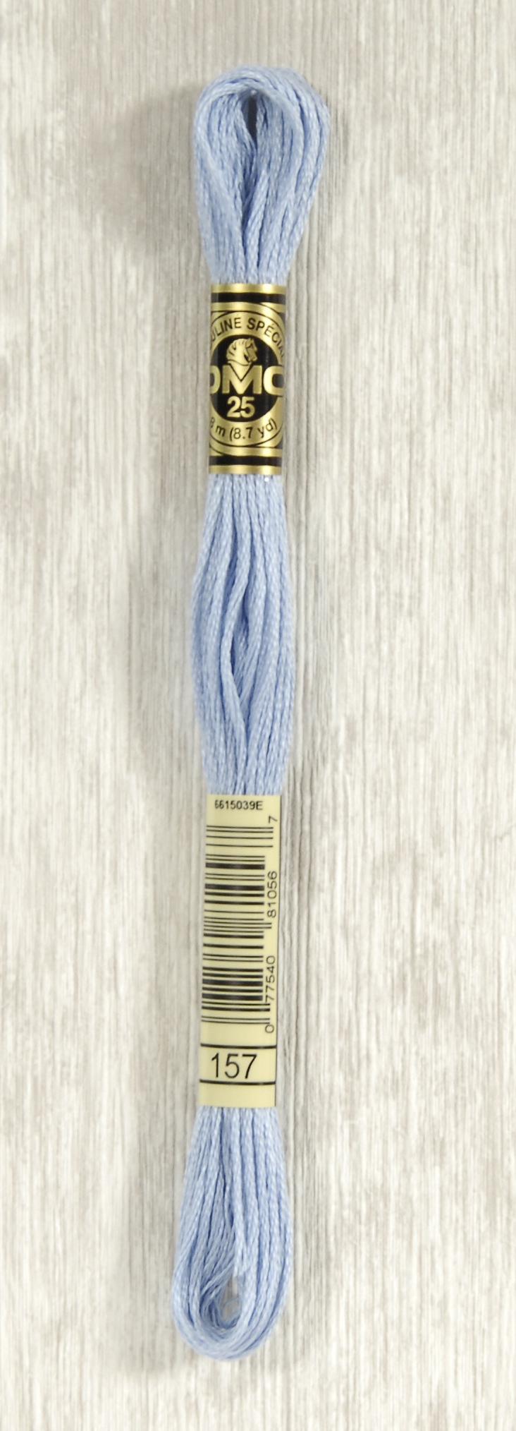 DMC Mouliné Spécial 25 Broderigarn - Farve 157 på tilbud!