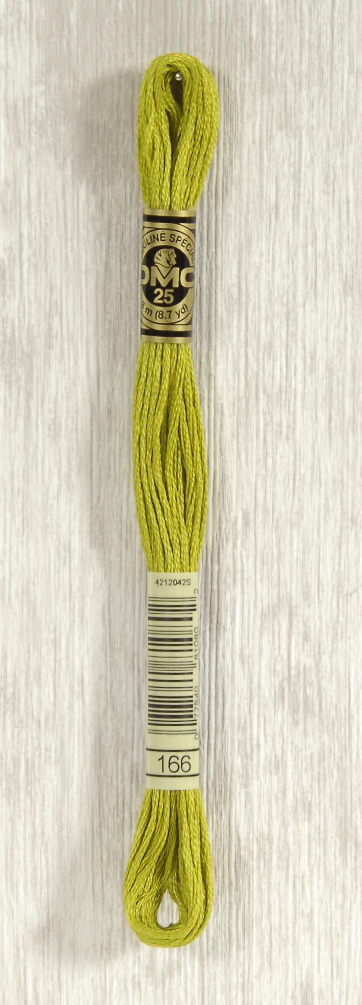 DMC Mouliné Spécial 25 Broderigarn - Farve 166 Tilbud!