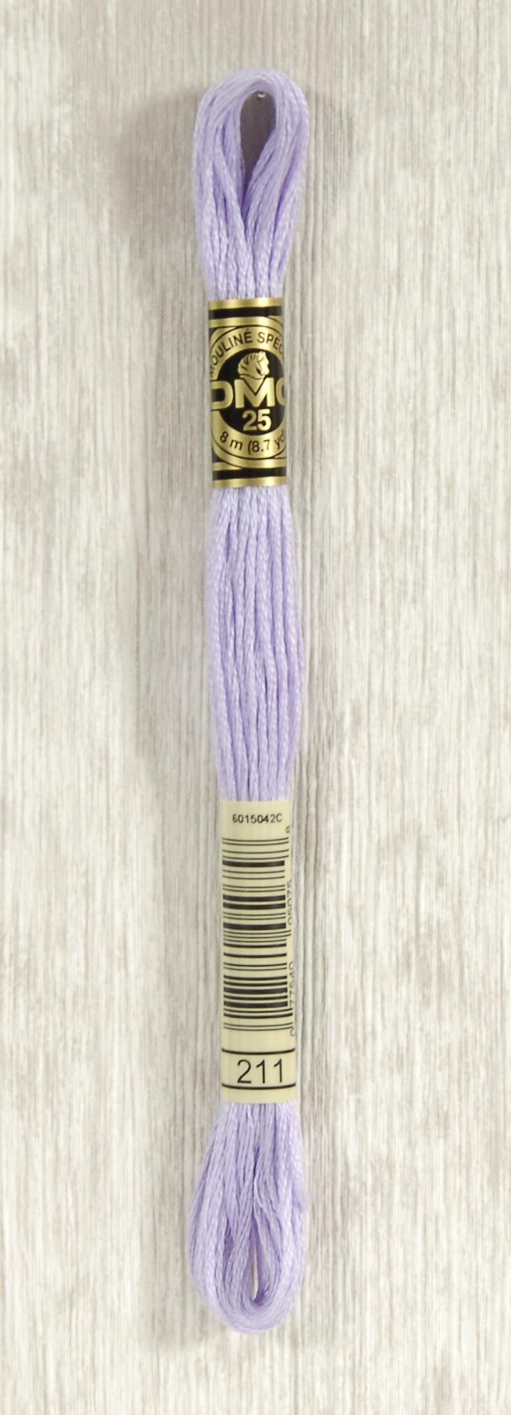 DMC Mouliné Spécial 25 Broderigarn - Farve 211 på tilbud!