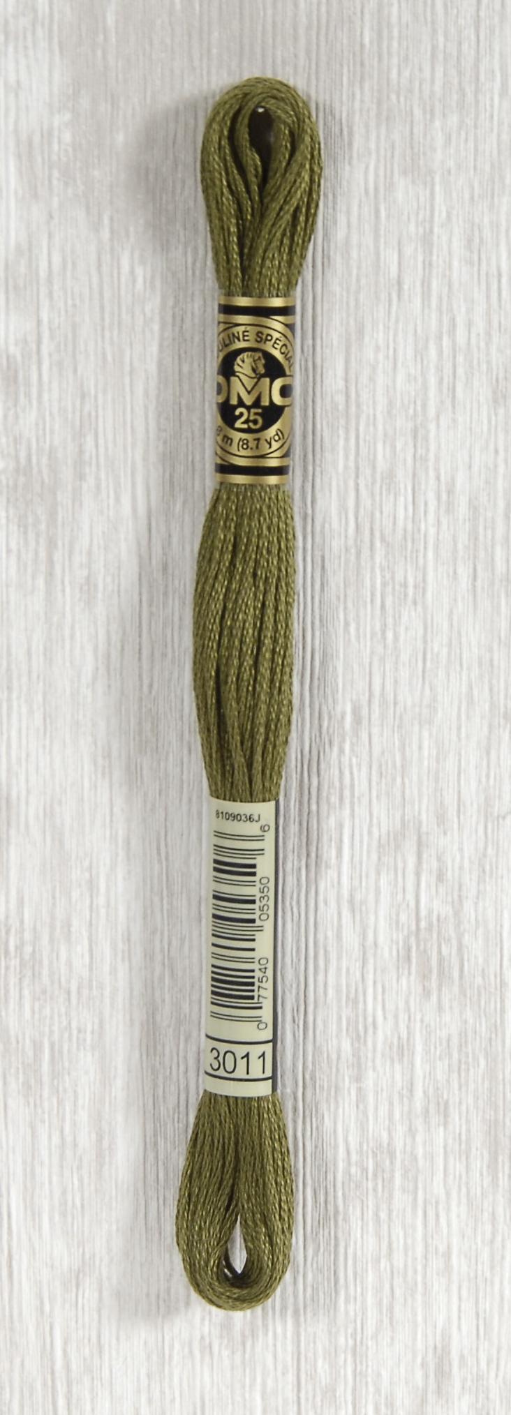 DMC Mouliné Spécial 25 Broderigarn - Farve 3011 på tilbud!
