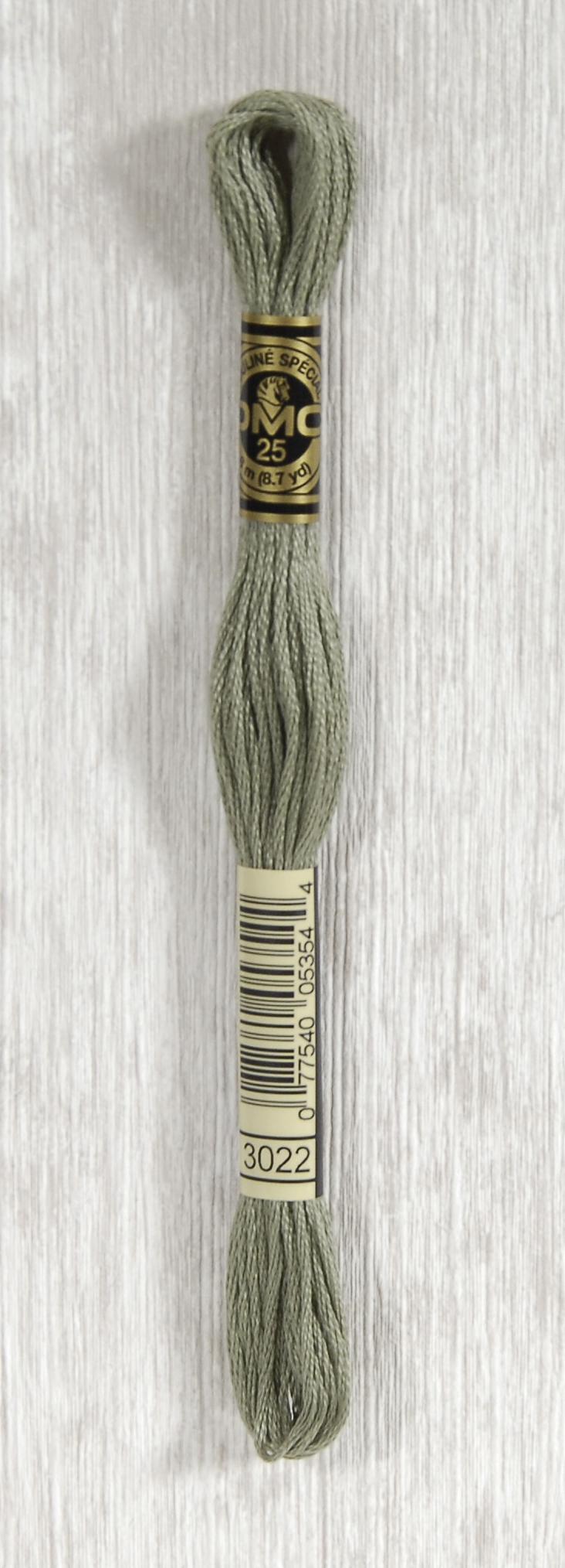 DMC Mouliné Spécial 25 Broderigarn - Farve 3022 Tilbud!