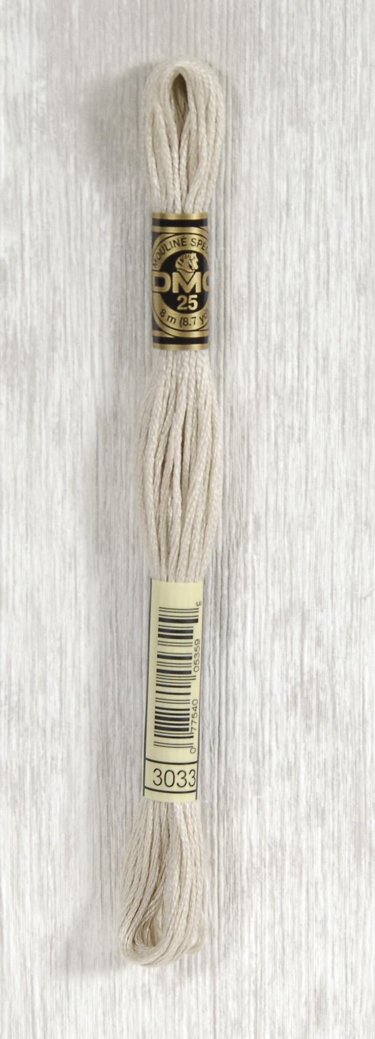 DMC Mouliné Spécial 25 Broderigarn - Farve 3033 Tilbud!
