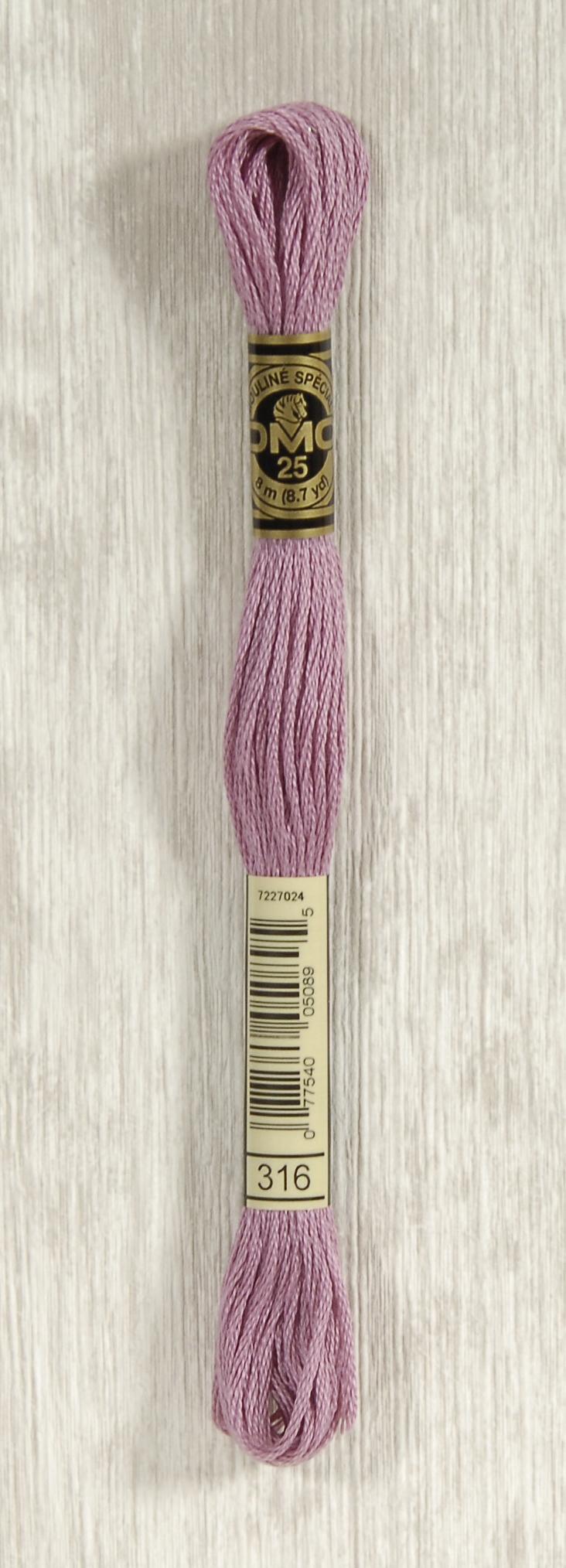 DMC Mouliné Spécial 25 Broderigarn - Farve 316 Tilbud!