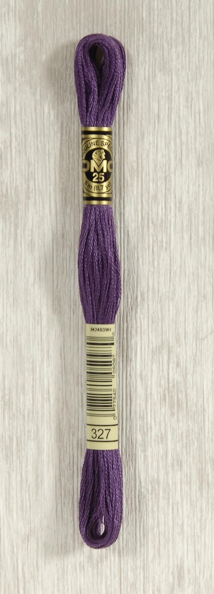 DMC Mouliné Spécial 25 Broderigarn - Farve 327 på tilbud!