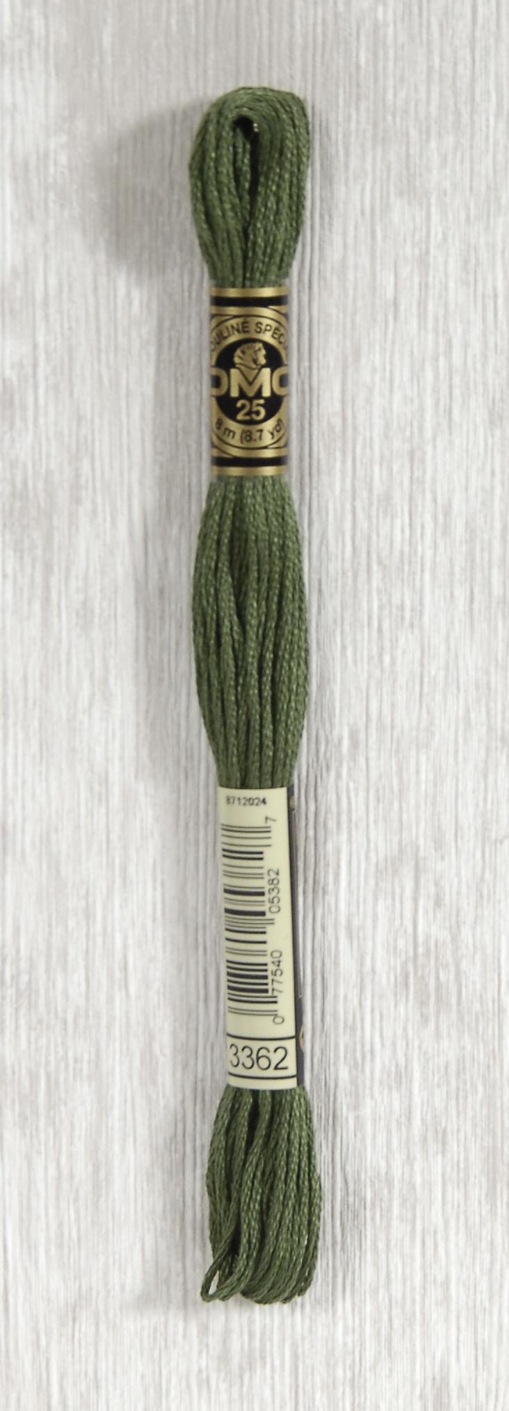 DMC Mouliné Spécial 25 Broderigarn - Farve 3362 Tilbud