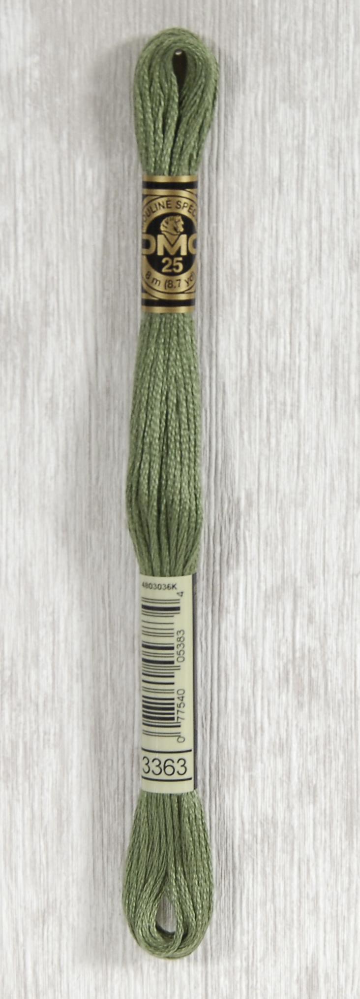 DMC Mouliné Spécial 25 Broderigarn - Farve 3363 Tilbud!
