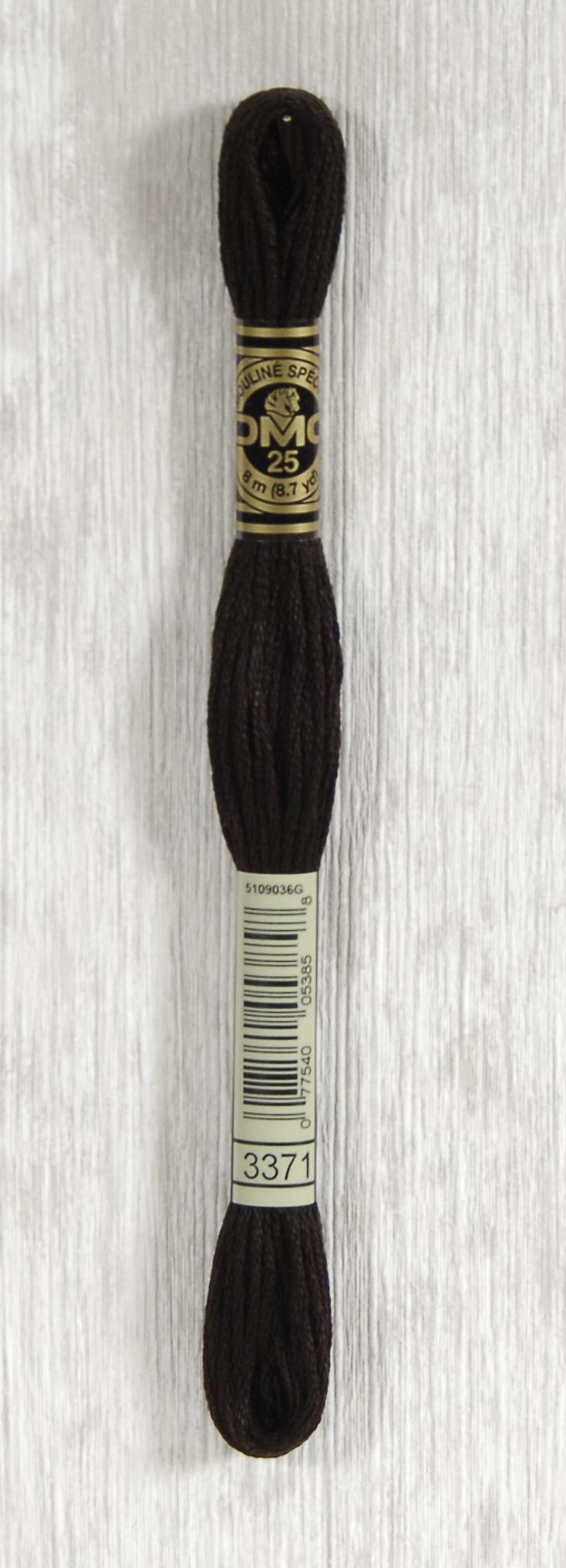 DMC Mouliné Spécial 25 Broderigarn - Farve 3371 Tilbud!