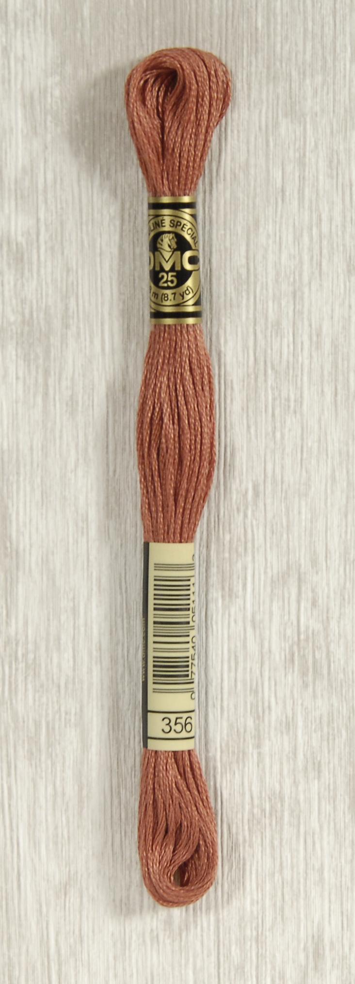 DMC Mouliné Spécial 25 Broderigarn - Farve 356 Tilbud!