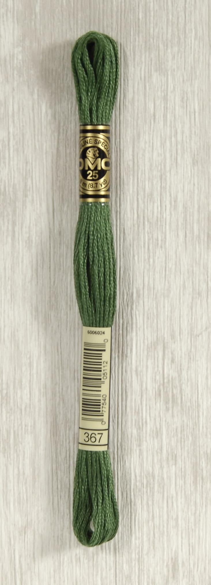 DMC Mouliné Spécial 25 Broderigarn - Farve 367 Tilbud!