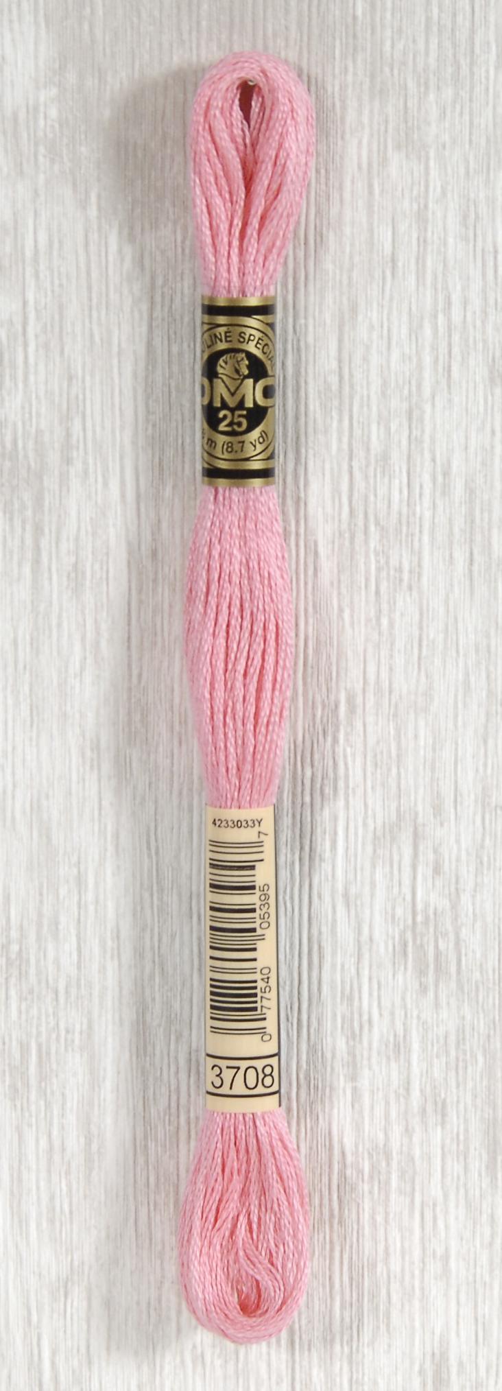 DMC Mouliné Spécial 25 Broderigarn - Farve 3708 Tilbud!