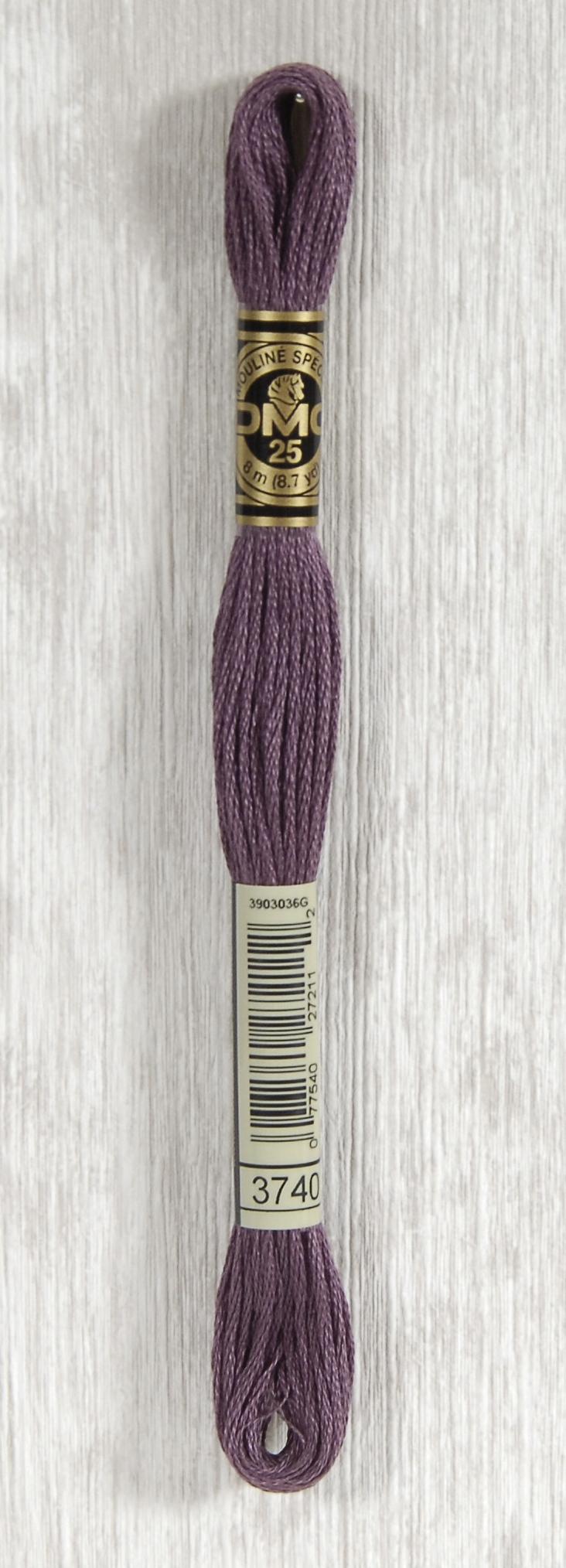 DMC Mouliné Spécial 25 Broderigarn - Farve 3740 på tilbud!