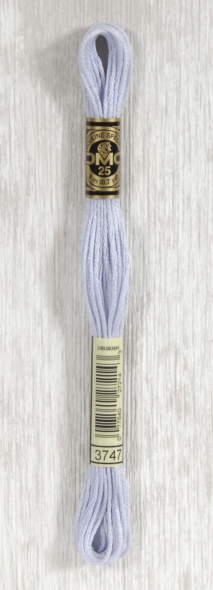 DMC Mouliné Spécial 25 Broderigarn - Farve 3747 på tilbud!