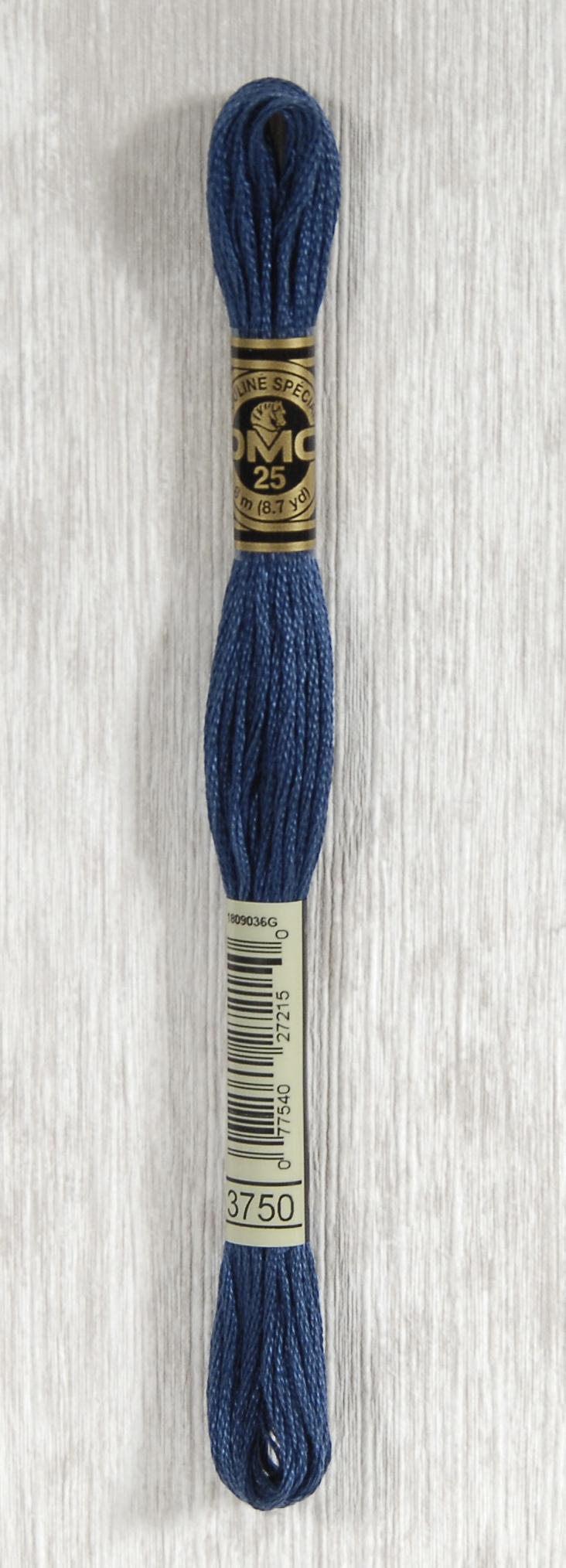 DMC Mouliné Spécial 25 Broderigarn - Farve 3750 Tilbud!