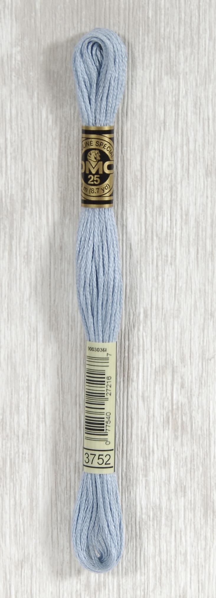 DMC Mouliné Spécial 25 Broderigarn - Farve 3752 Tilbud!