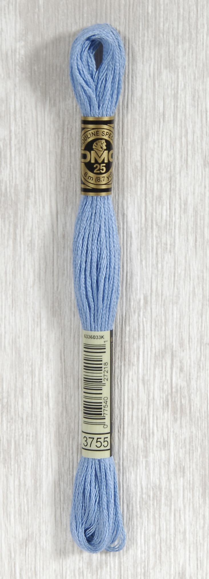 DMC Mouliné Spécial 25 Broderigarn - Farve 3755 Tilbud!