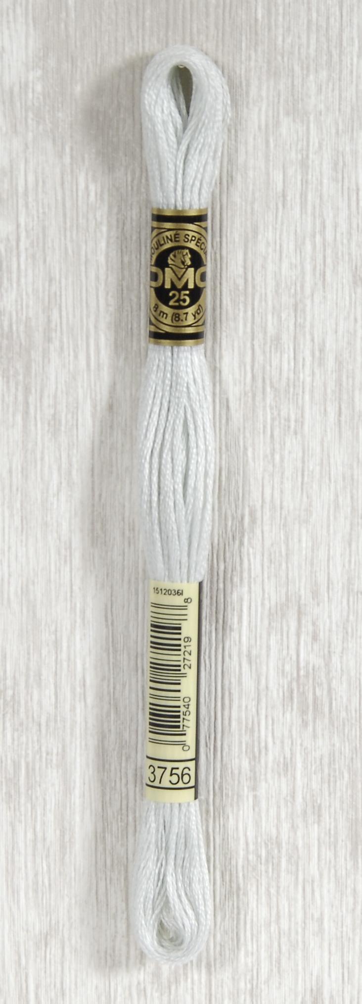 DMC Mouliné Spécial 25 Broderigarn - Farve 3756 på tilbud!