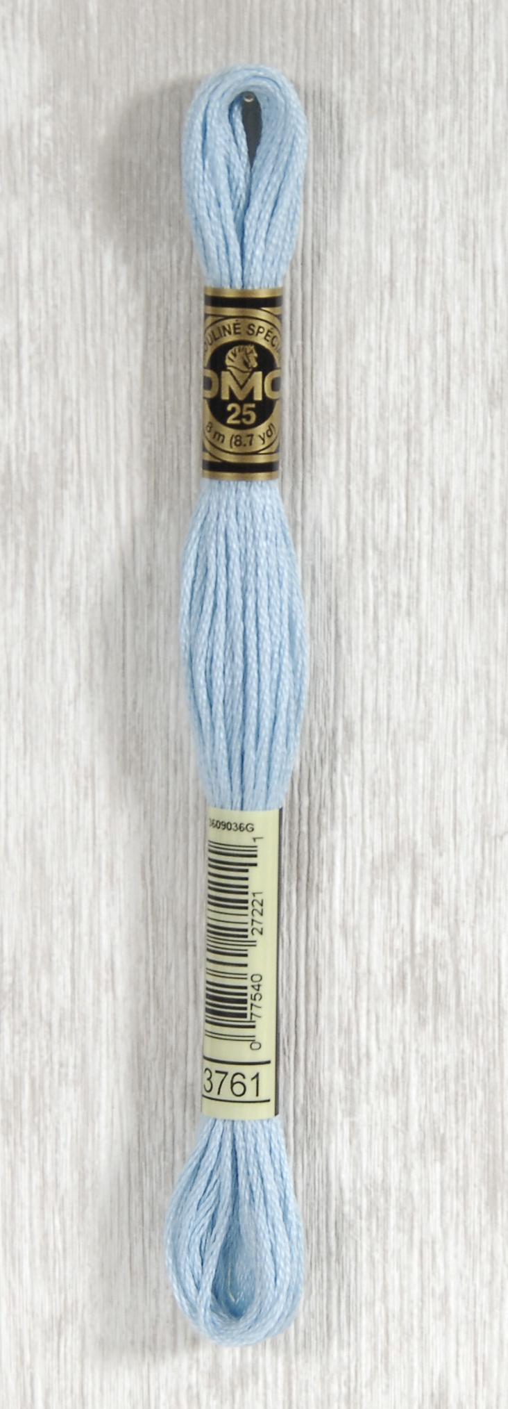 DMC Mouliné Spécial 25 Broderigarn - Farve 3761 på tilbud!