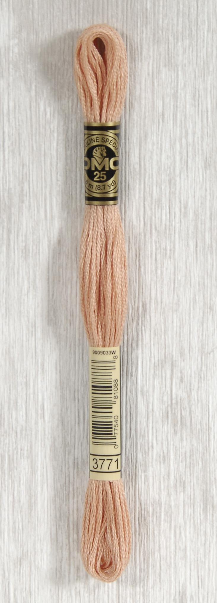 DMC Mouliné Spécial 25 Broderigarn - Farve 3771 Tilbud!