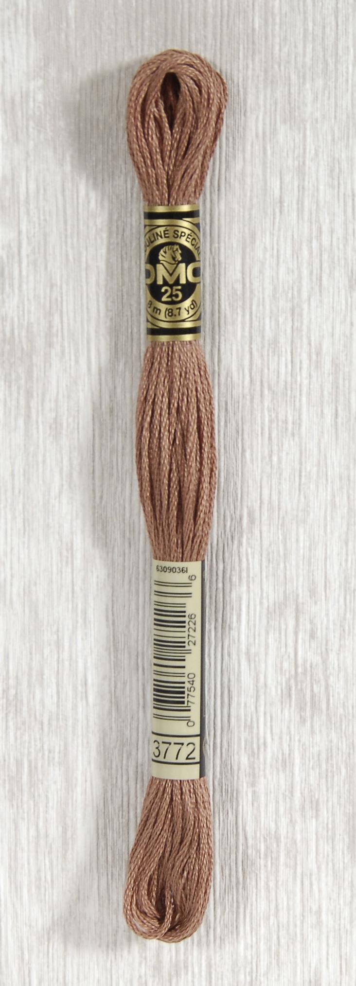 DMC Mouliné Spécial 25 Broderigarn - Farve 3772 Tilbud!