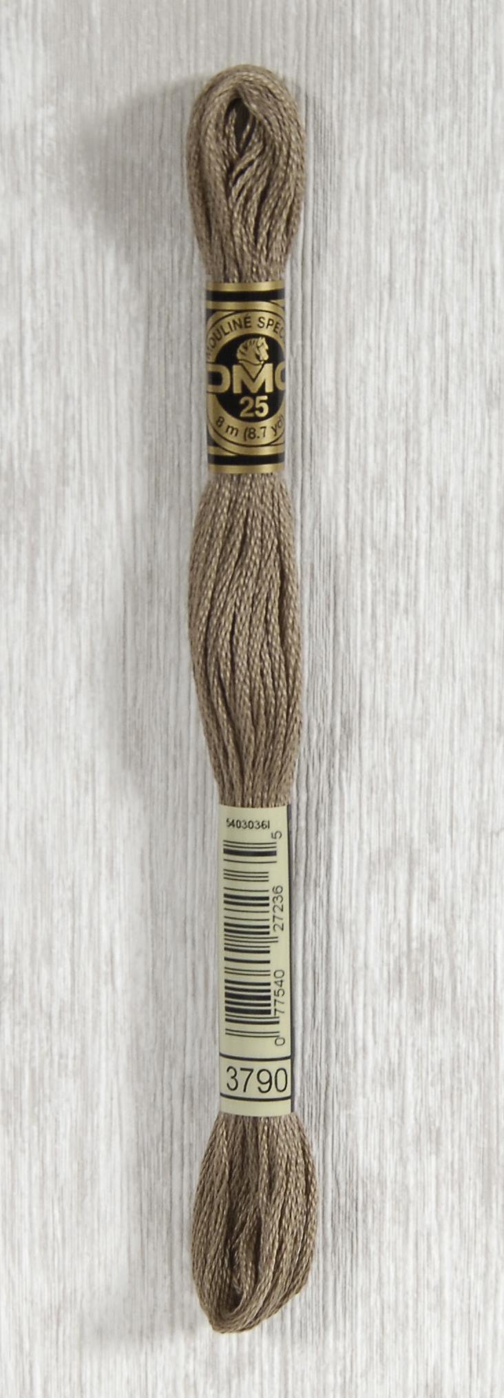 DMC Mouliné Spécial 25 Broderigarn - Farve 3790 Tilbud!