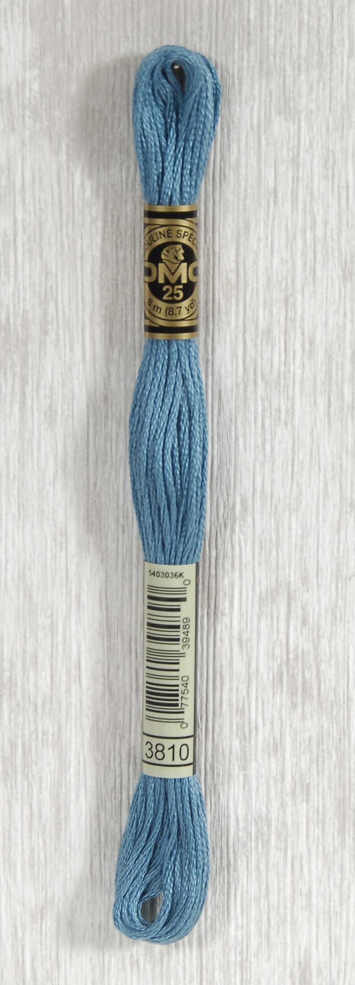 DMC Mouliné Spécial 25 Broderigarn - Farve 3810 Tilbud!