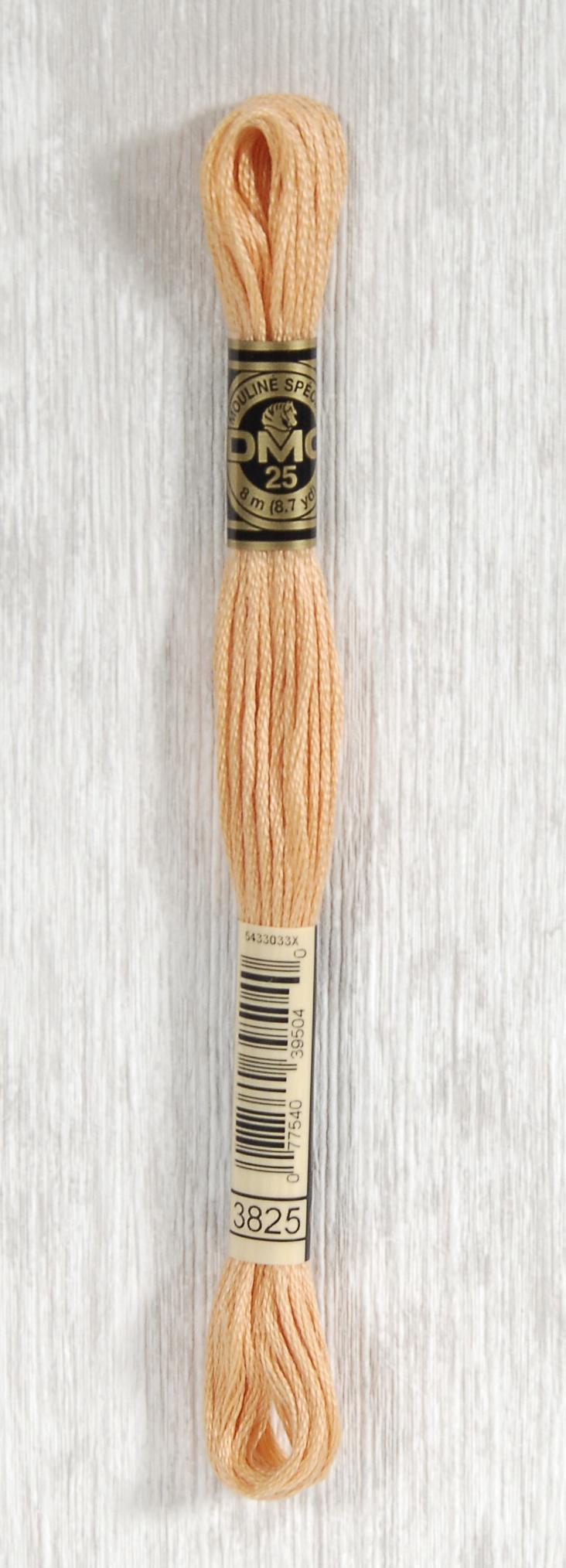 DMC Mouliné Spécial 25 Broderigarn - Farve 3825 Tilbud!