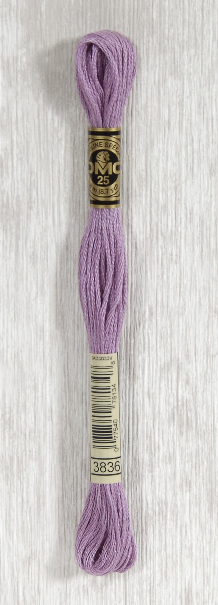 DMC Mouliné Spécial 25 Broderigarn - Farve 3836 Tilbud!