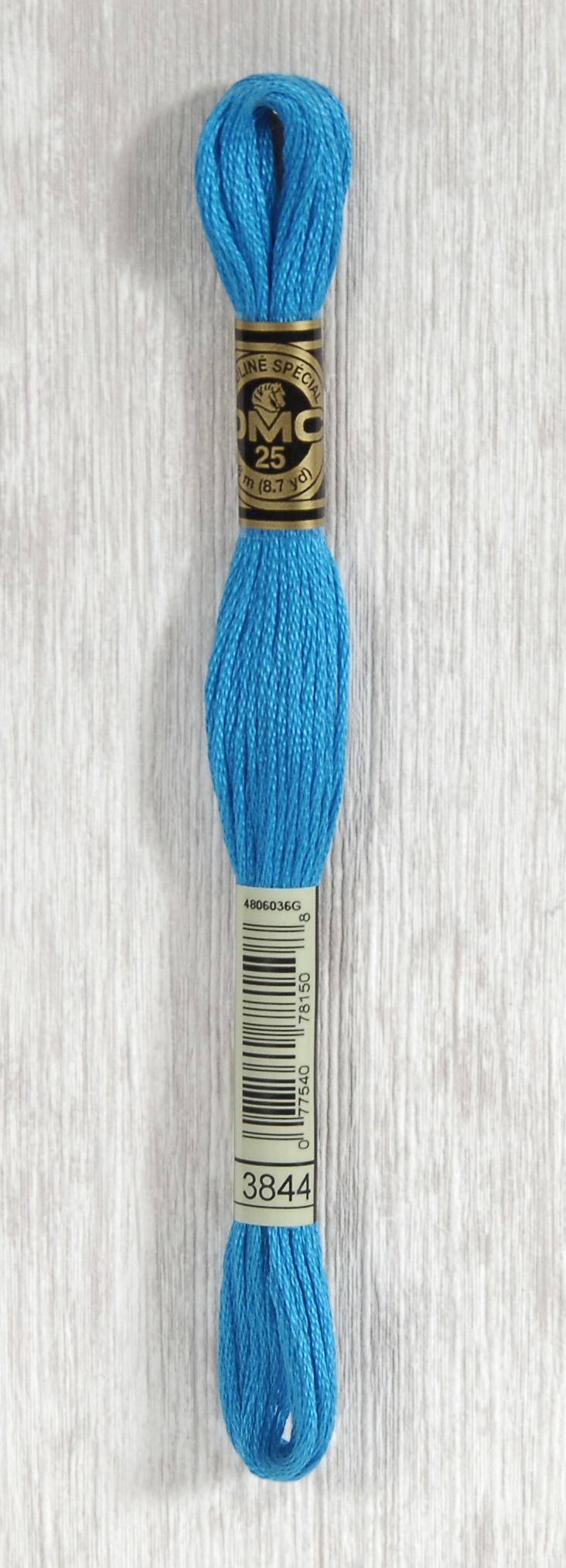DMC Mouliné Spécial 25 Broderigarn - Farve 3844 Tilbud!