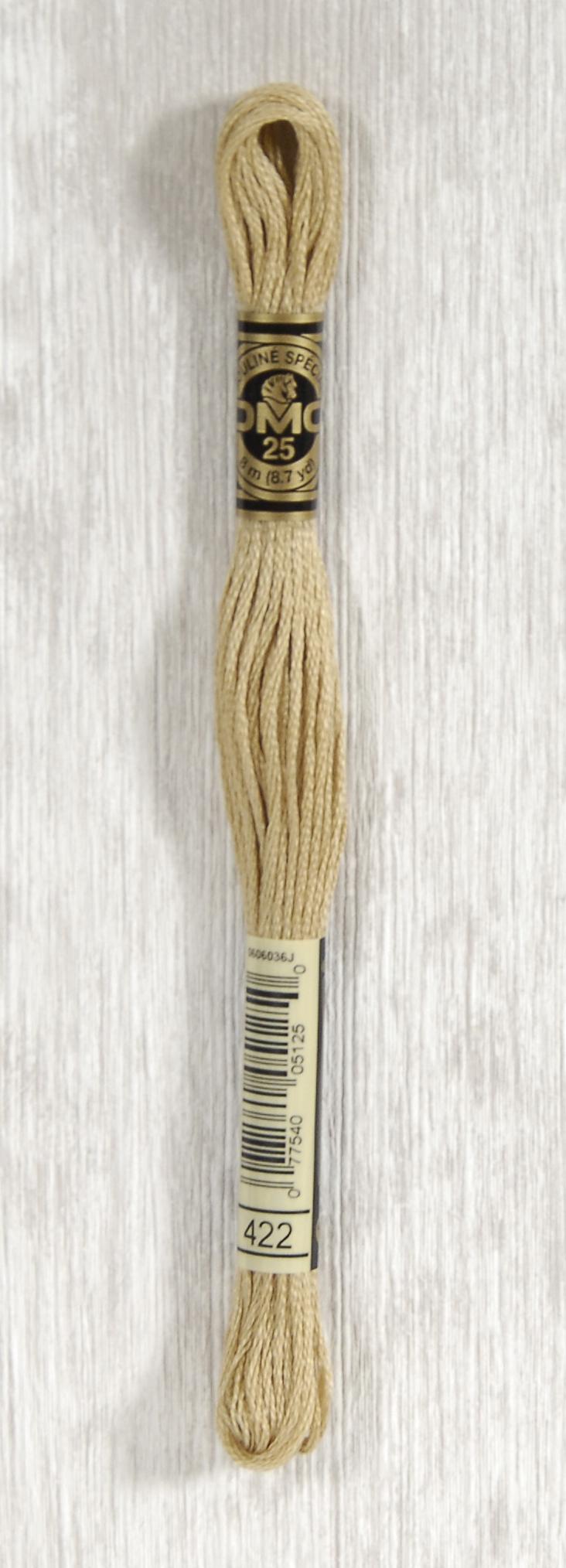 DMC Mouliné Spécial 25 Broderigarn - Farve 422, Tilbud!
