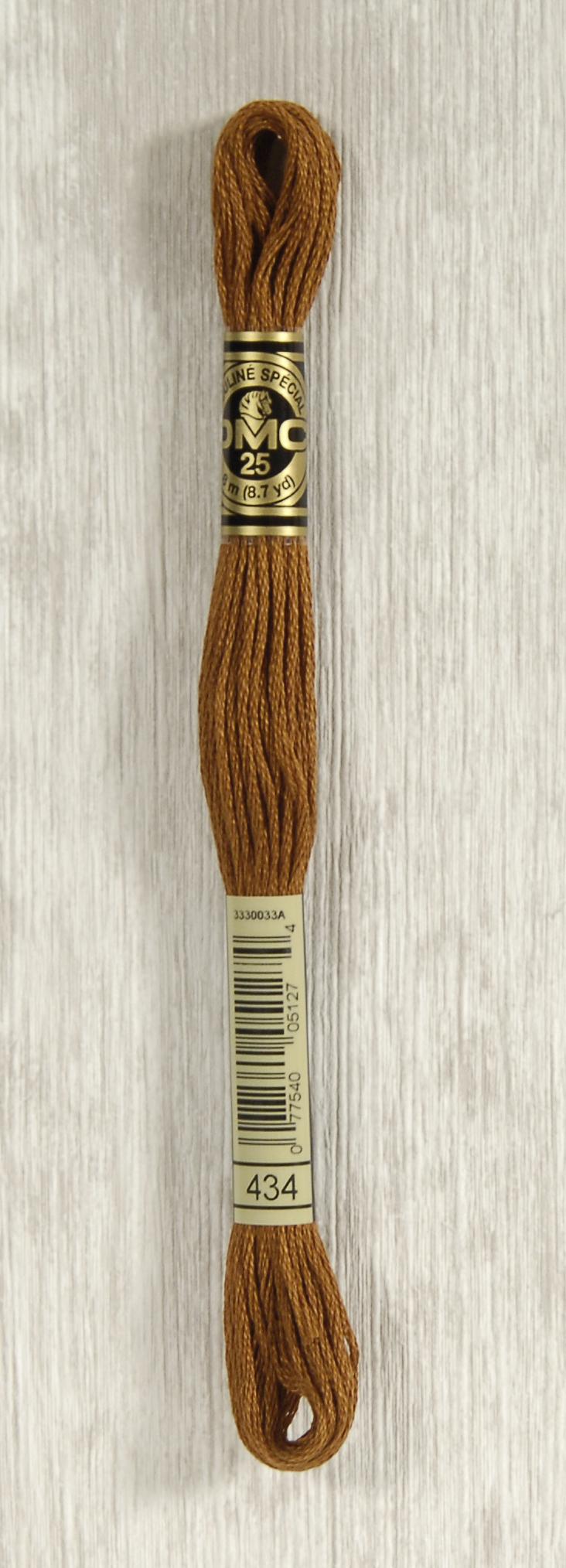 DMC Mouliné Spécial 25 Broderigarn - Farve 434 på tilbud!