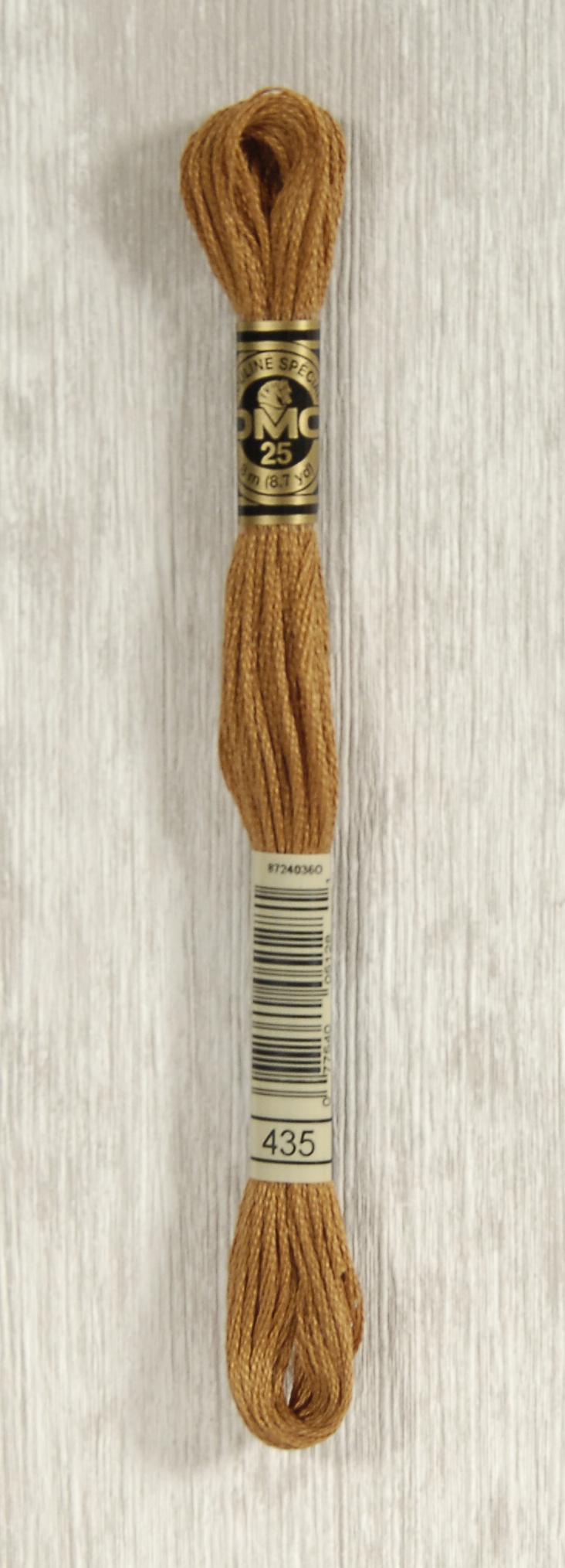 DMC Mouliné Spécial 25 Broderigarn - Farve 435 Tilbud!