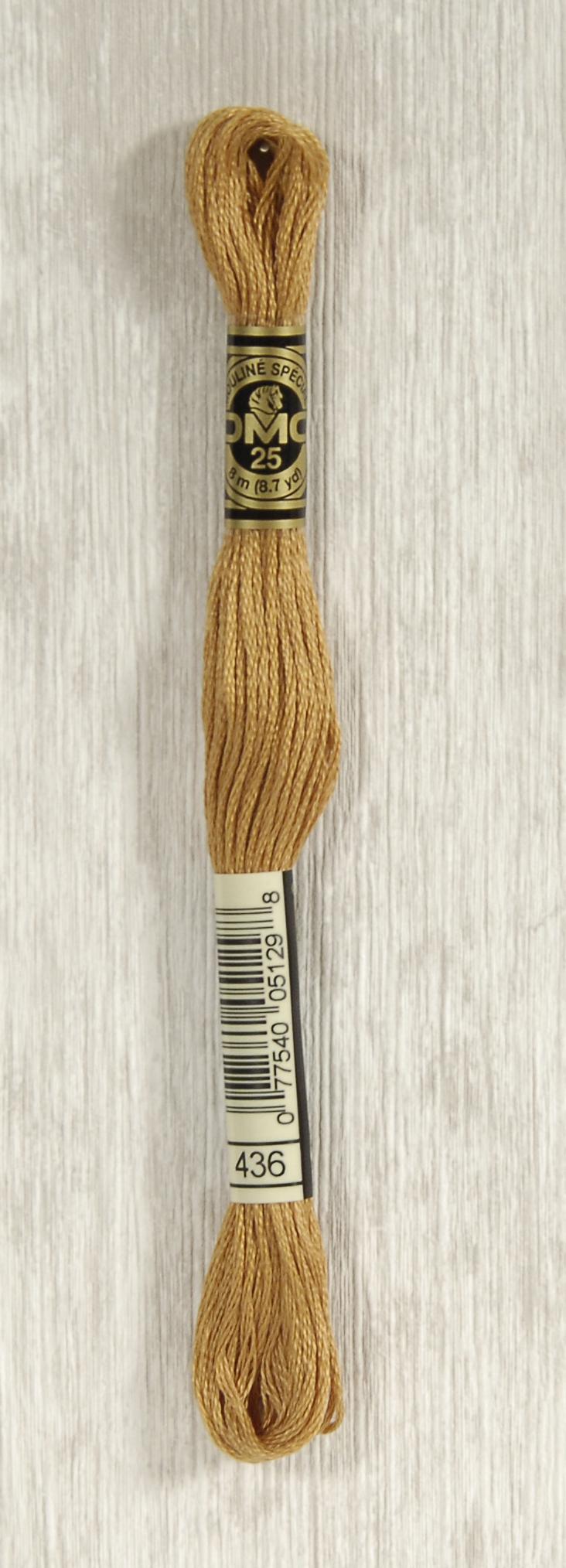 DMC Mouliné Spécial 25 Broderigarn - Farve 436 Tilbud!