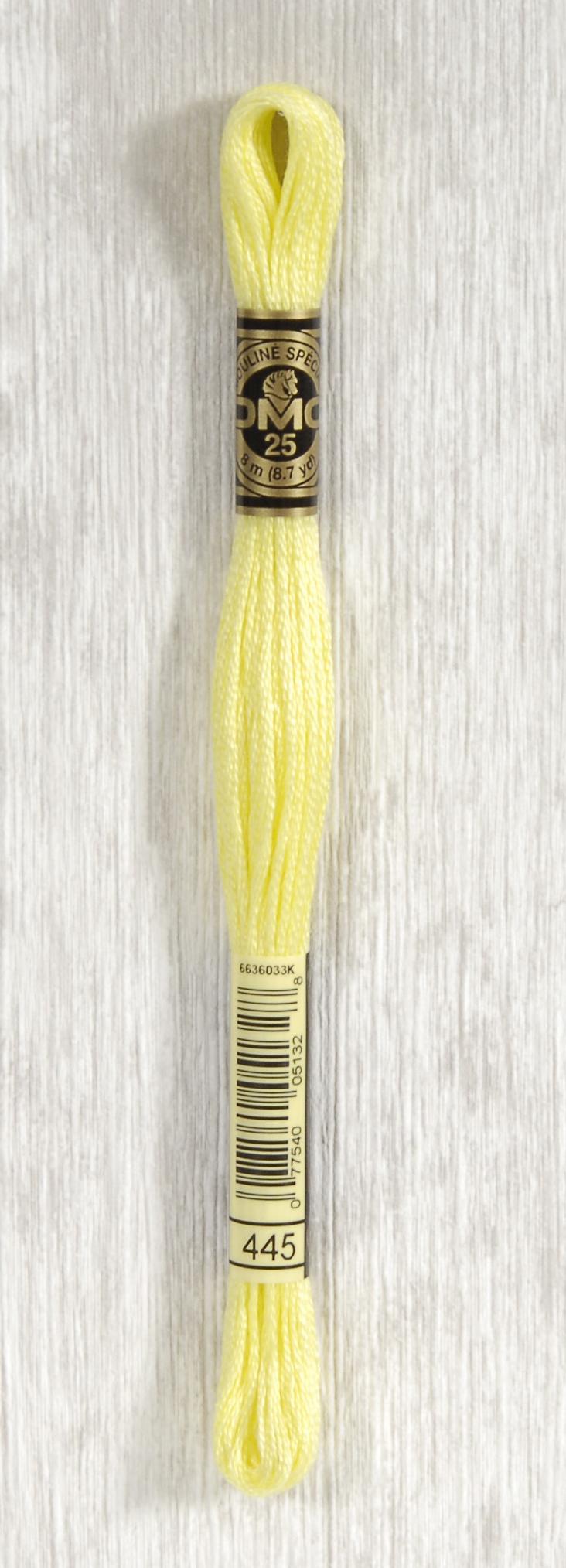 DMC Mouliné Spécial 25 Broderigarn - Farve 445 Tilbud!